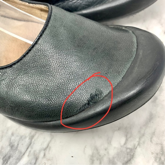 Palladium Black Leather Mary Janes 7/38 Sporty Balletcore Y2K Retro Preppy - Picture 10 of 15